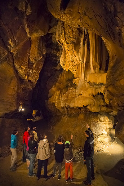 Visite guidé des grottes