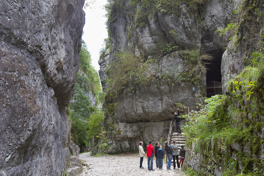 Visite des grottes